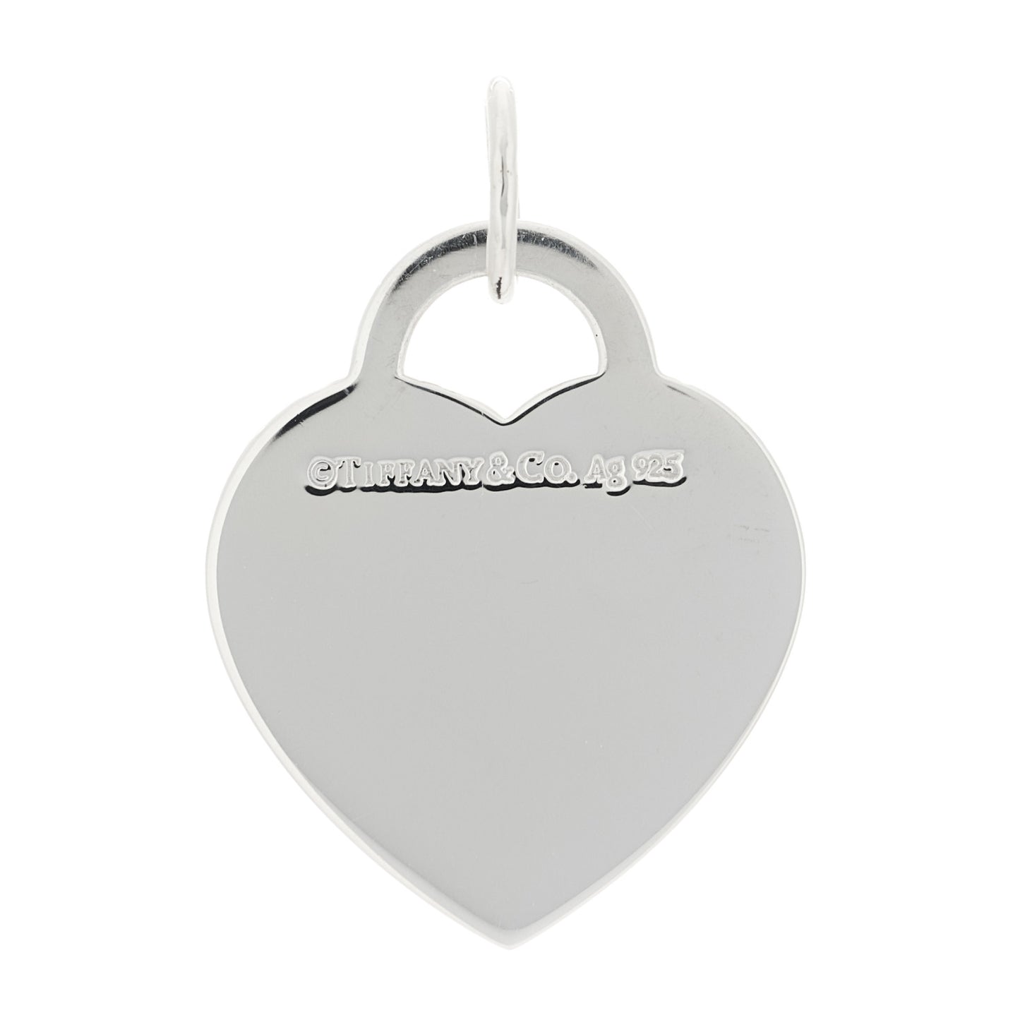 Sterling Silver Enamel LOVE YOU Heart Charm Blue