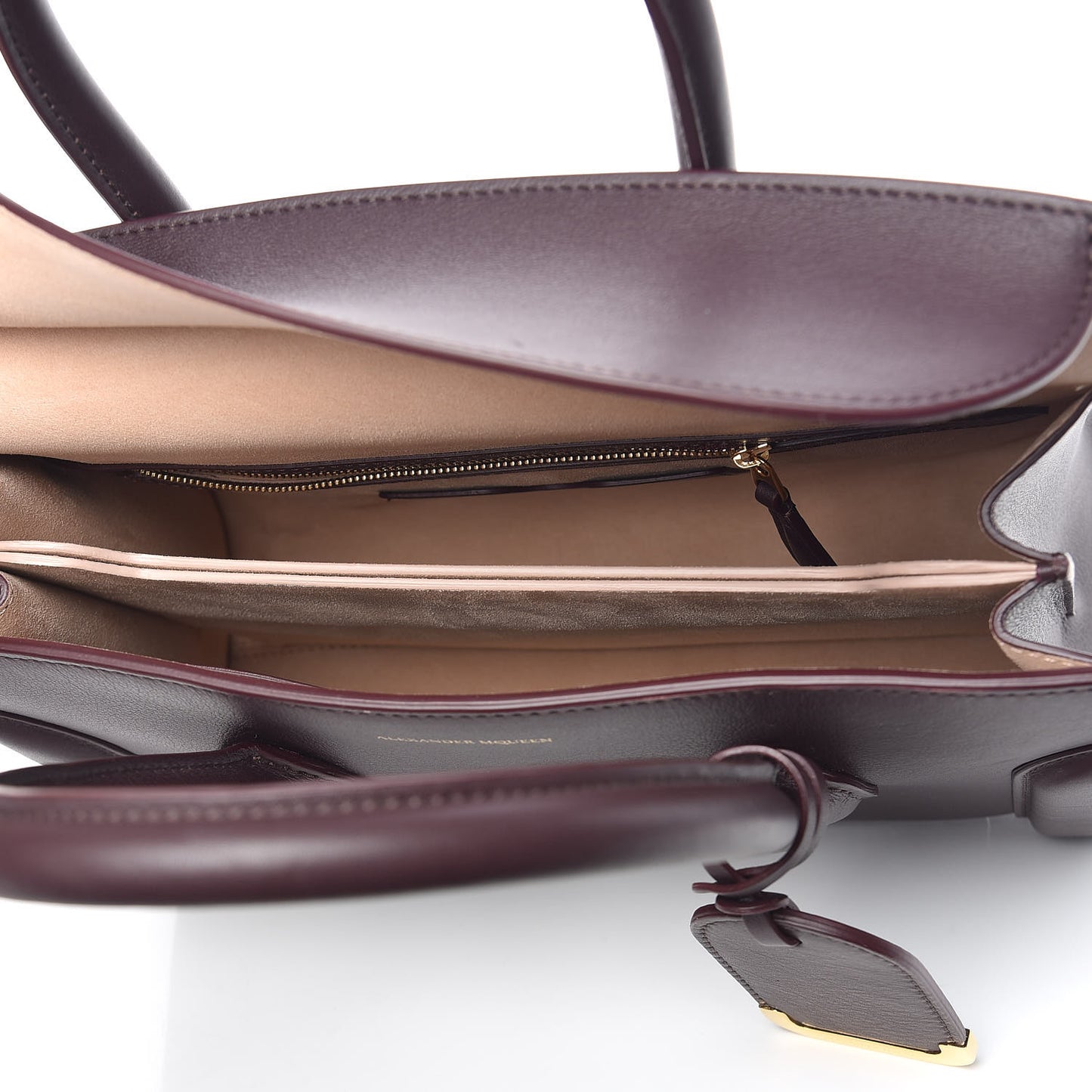 Sweet Calfskin Small Heroine 30 Burgundy