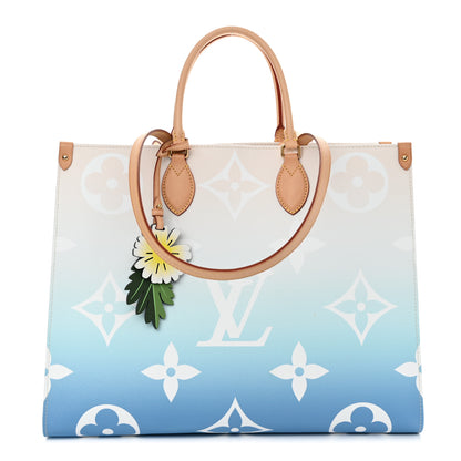 Louis Vuitton Monogram Giant By The Pool Onthego GM Blue 1 of 11
