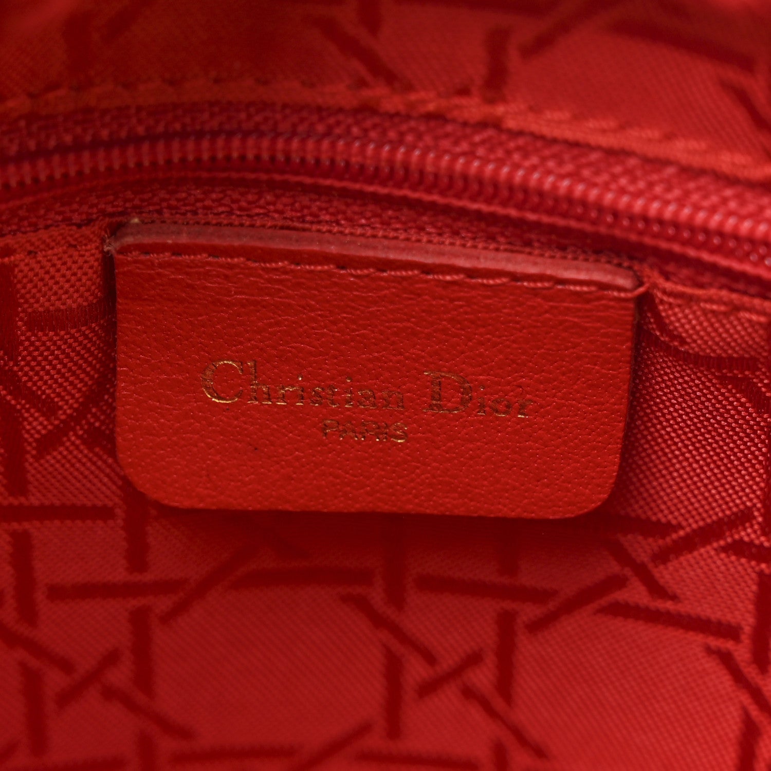 Christian Dior Nylon Cannage Medium Lady Dior Black 6 of 13