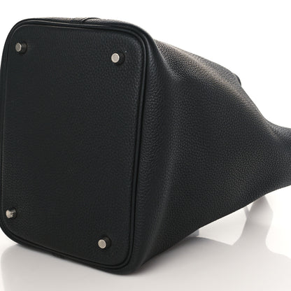 Hermes Taurillon Clemence Picotin Lock 22 MM Black 8 of 9