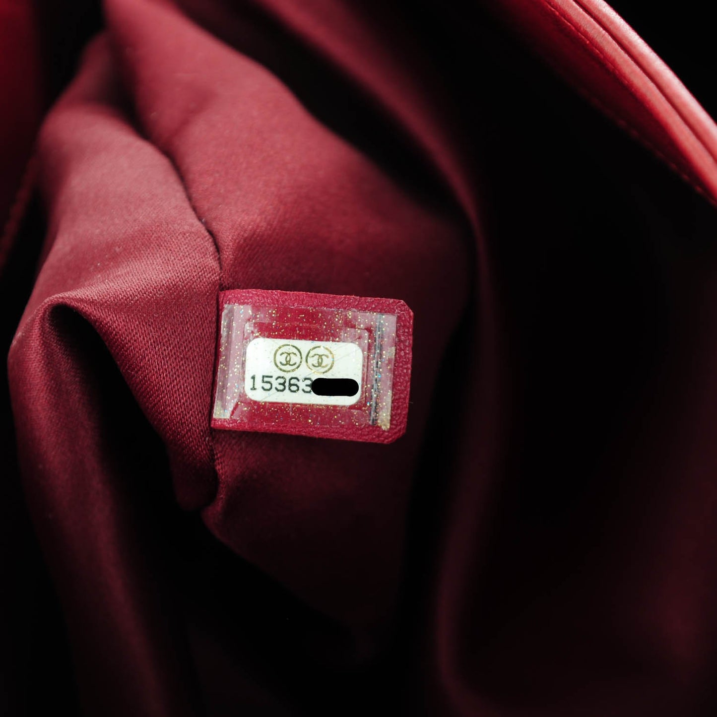 Lambskin Quilted 3 Maxi Flap Bag Red