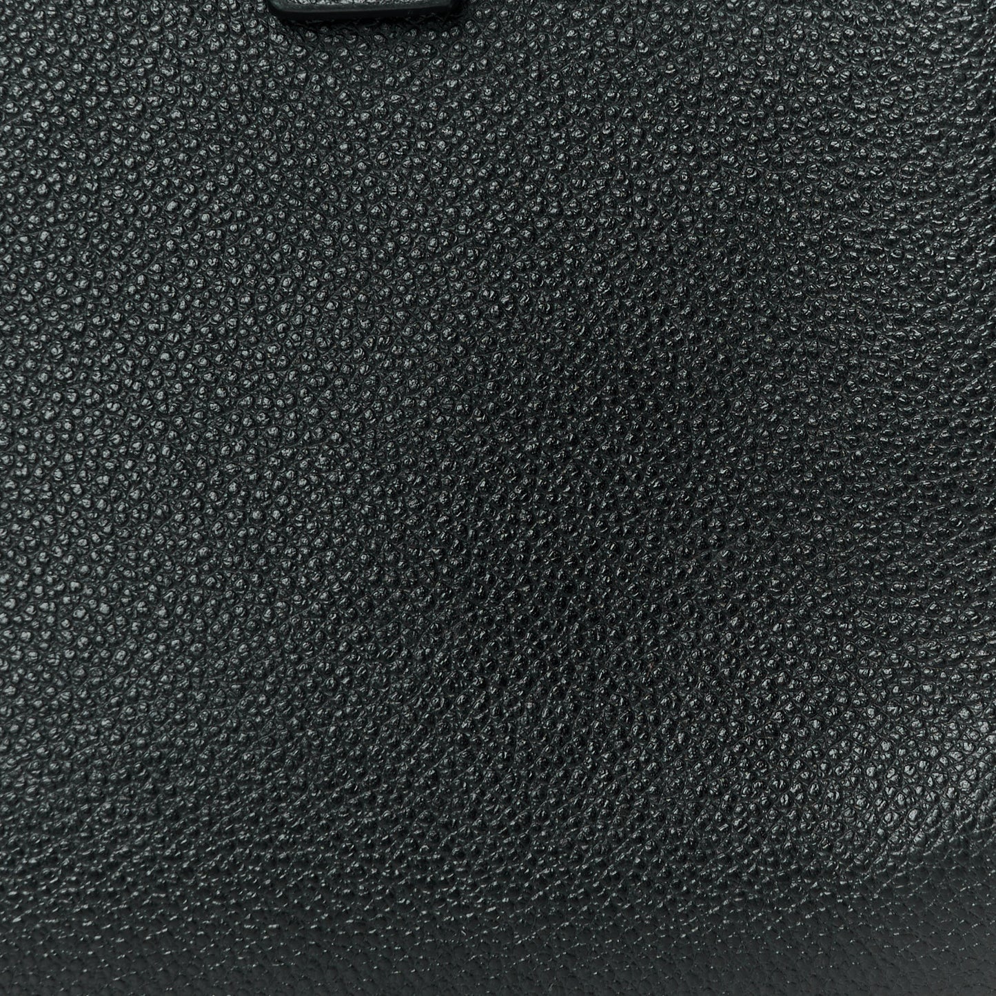Grained Calfskin Nano Sac De Jour Black