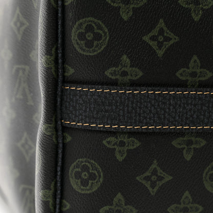 Louis Vuitton Monogram LV Record Keepall Bandouliere 50 Dark Green 5 of 8