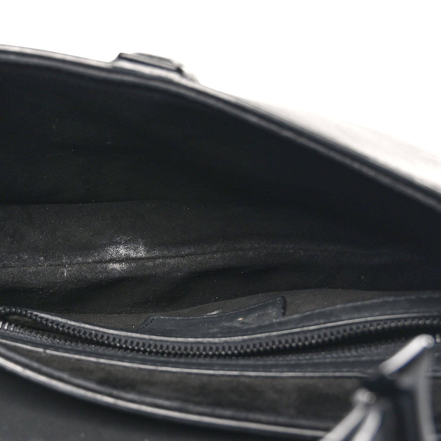 Christian Dior Ultra Matte Calfskin Saddle Bag Black 5 of 13