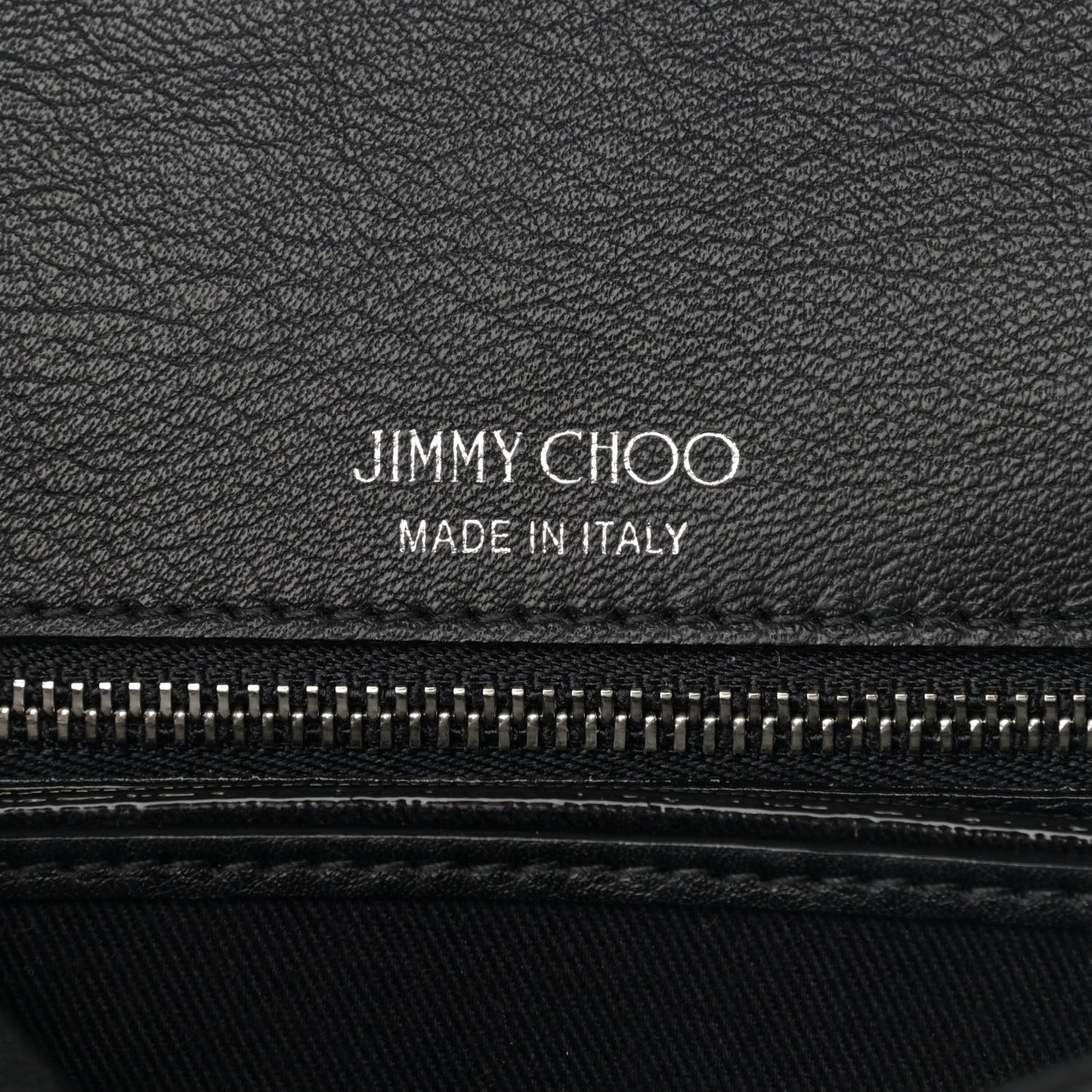 Calfskin Crystal Small Cheri Top Handle Bag Black