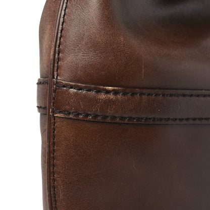 Gucci Calfskin GG Reins Hobo Brown 9 of 9
