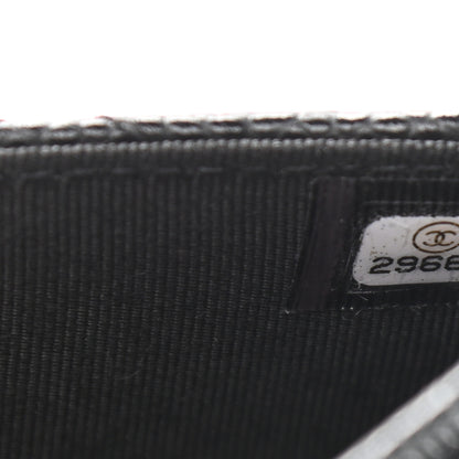 Chanel Caviar Quilted Wallet On Chain WOC Black 7 of 9