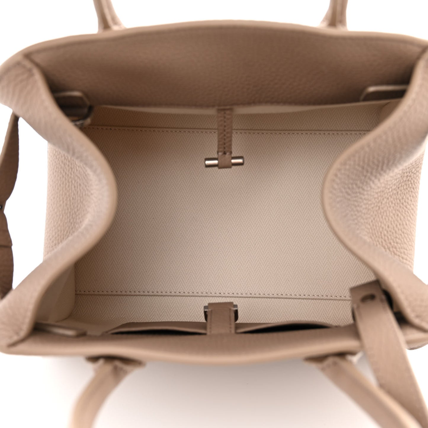 Grained Calfskin Soft Margaux 10 Bag Silk
