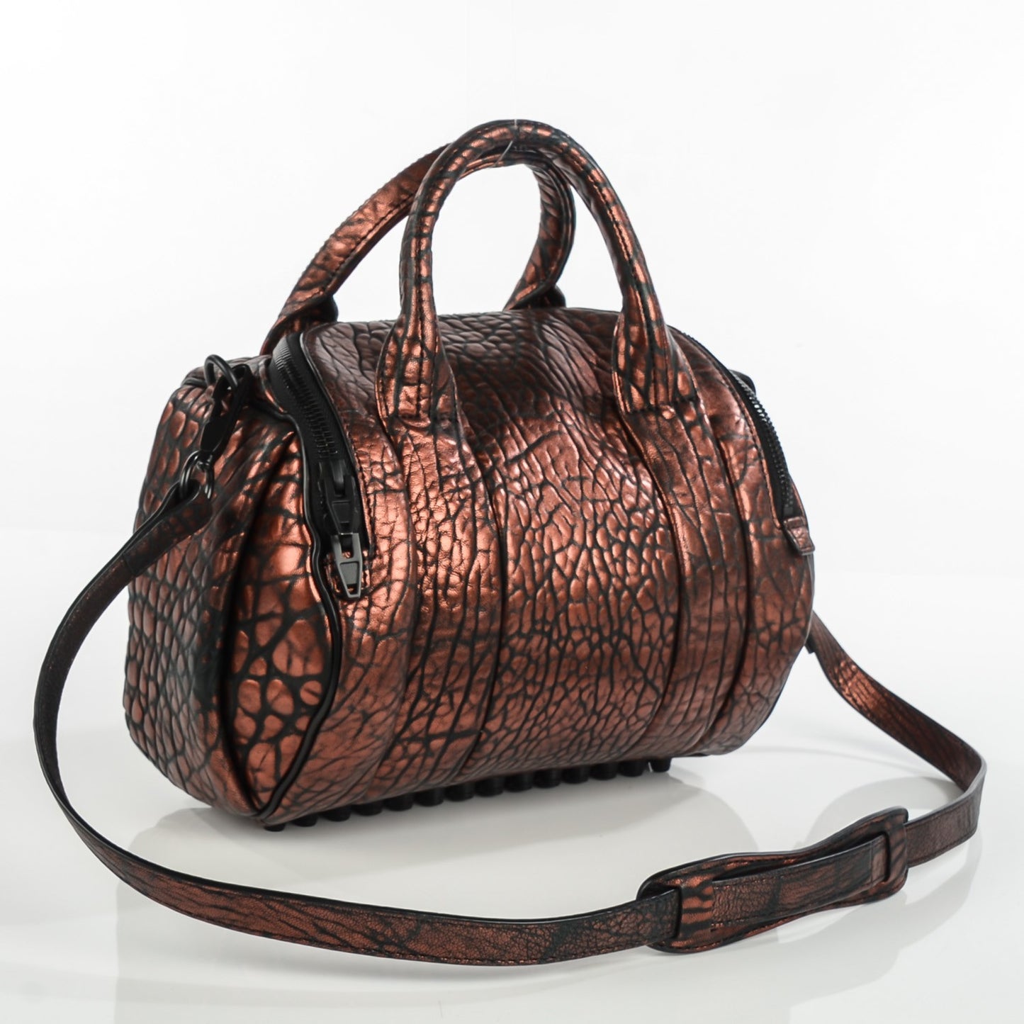 Lambskin Rockie Bronze Matte Black Hardware