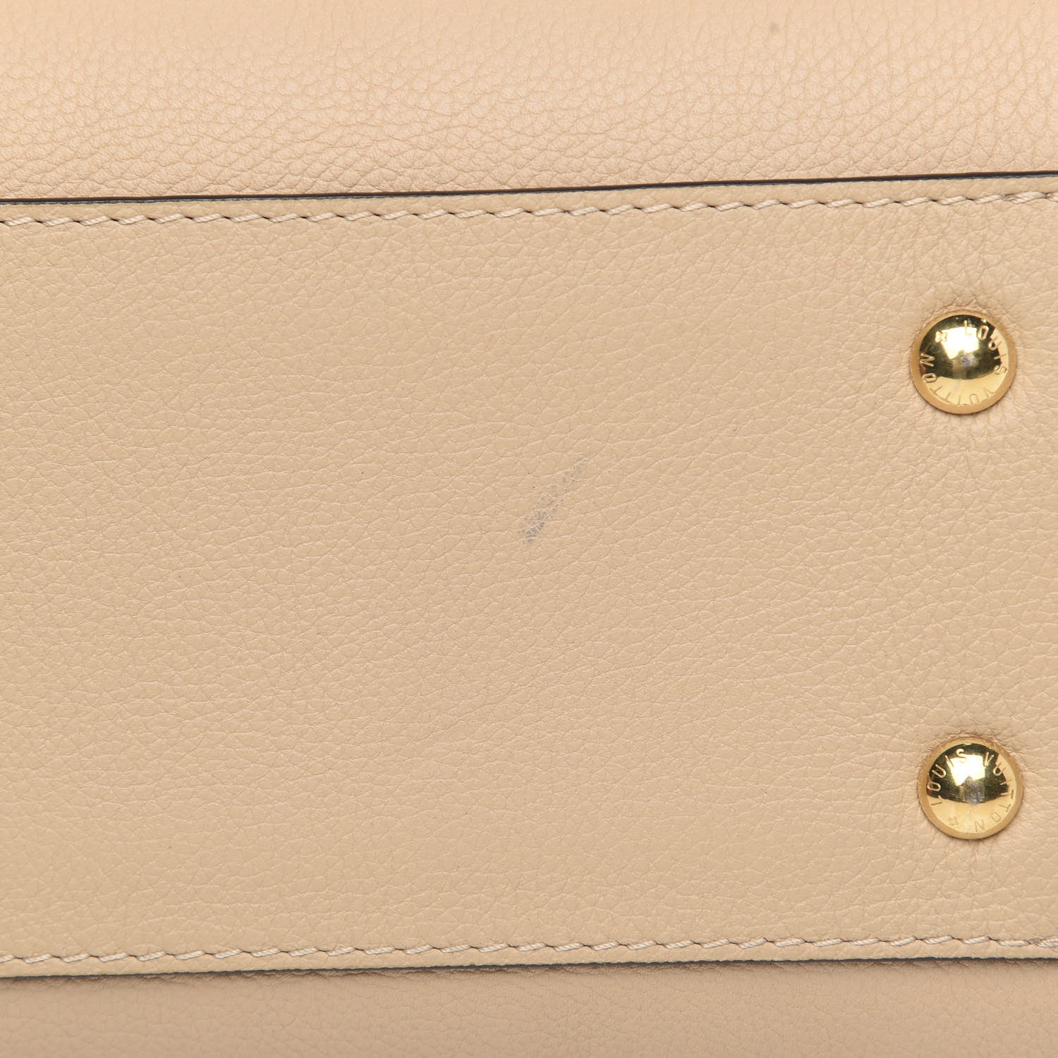 Louis Vuitton Calfskin Monogram Kimono Tote Dune 8 of 10