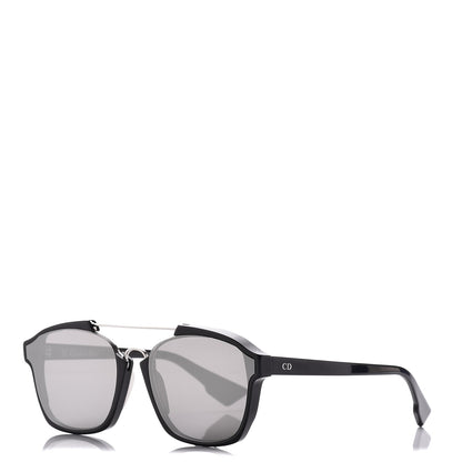 Christian Dior Abstract Square Mirrored Sunglasses Black 1 of 11