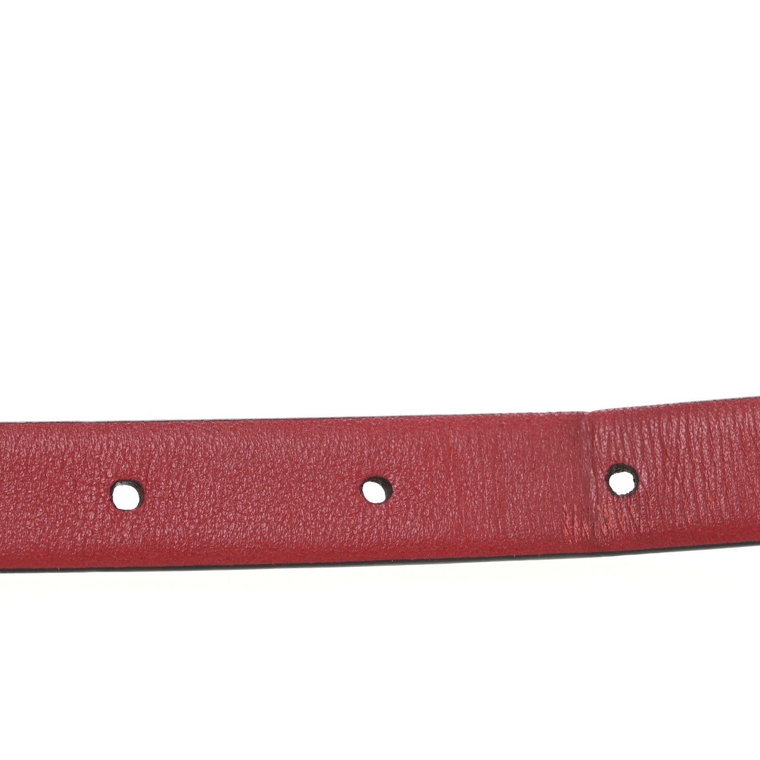 Valentino Garavani Calfskin Rockstud Belt 80 32 Red 5 of 9