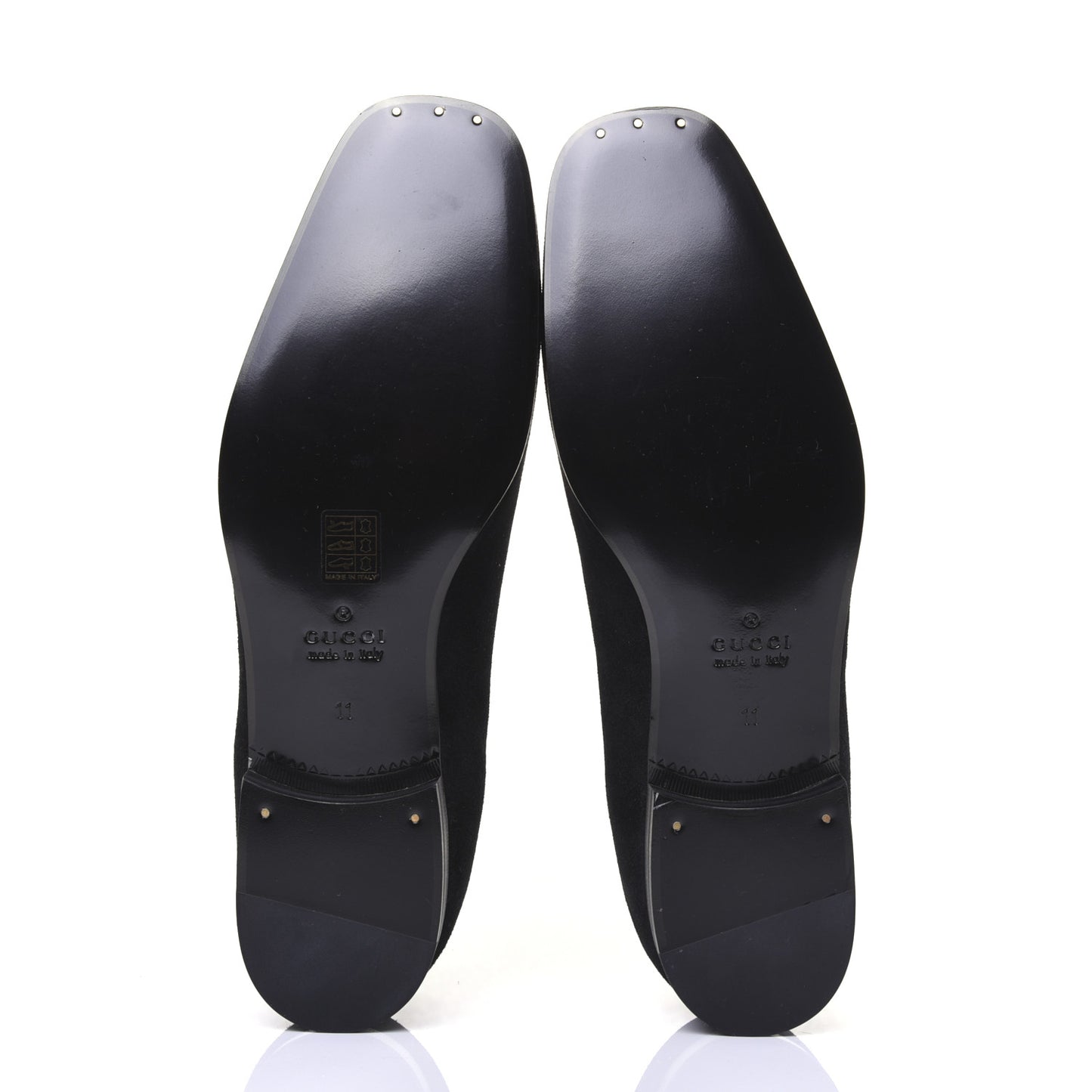 Suede Dragon Embroidered Mens Loafers 11 Black