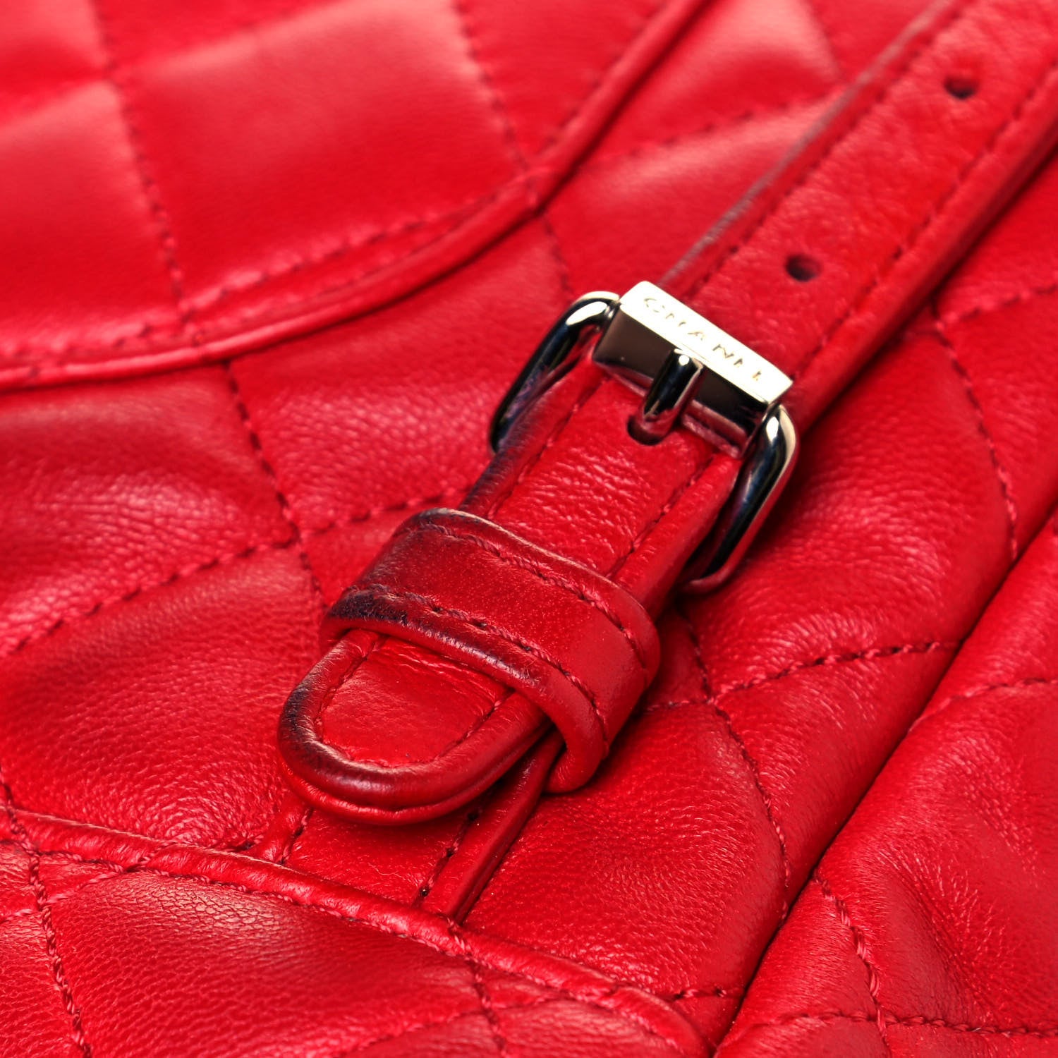 Chanel Lambskin Quilted Large Urban Spirit Backpack Red 18 of 18