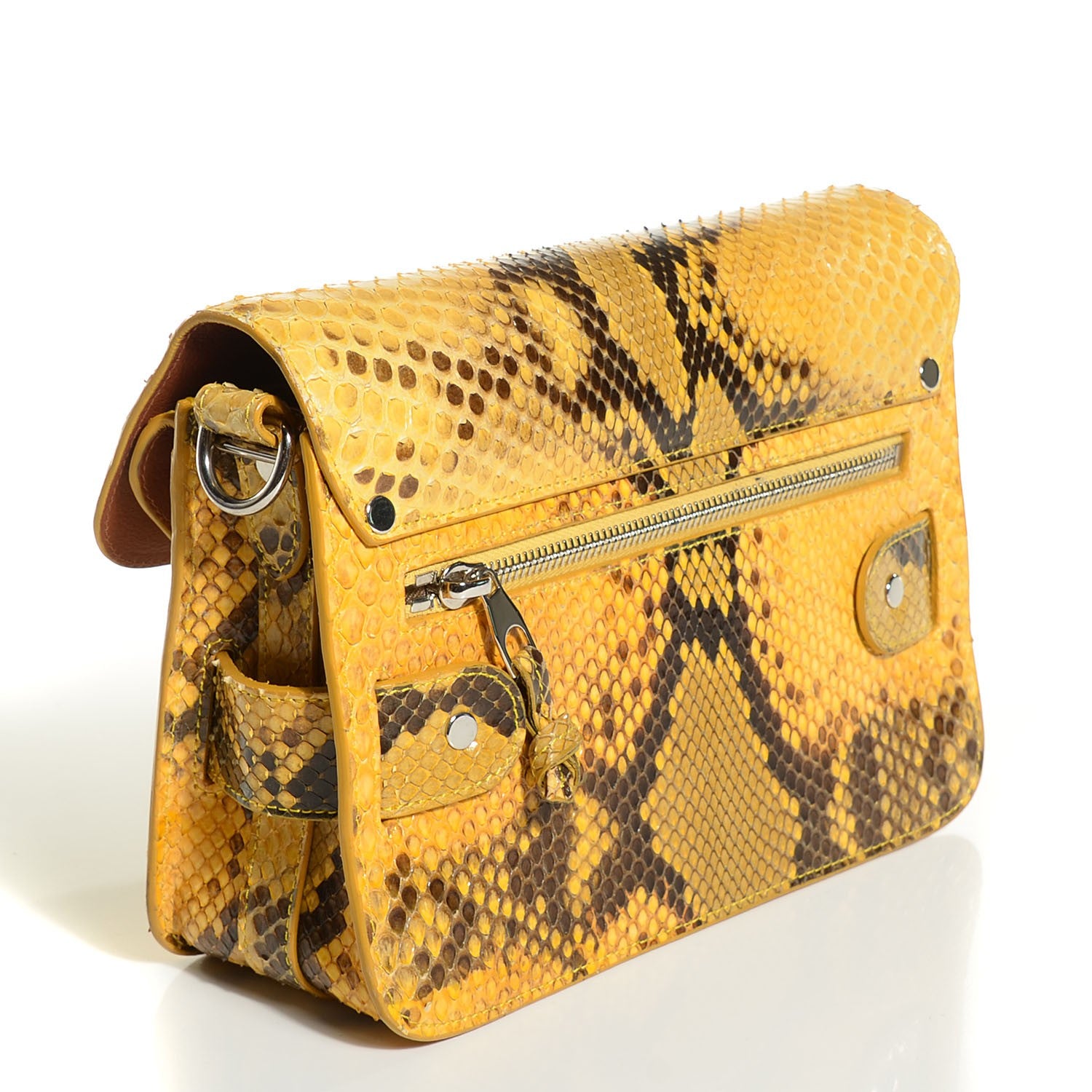 Proenza Schouler Python PS11 Mini Classic Shoulder Bag 3 of 13