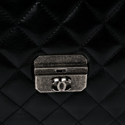 Chanel Calfskin Quilted Large Mad About Quilting Flap Black 16 of 19