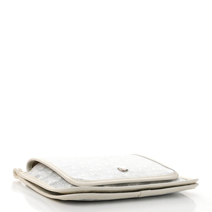 Goyard Goyardine Plumet Wallet Clutch White 4 of 9