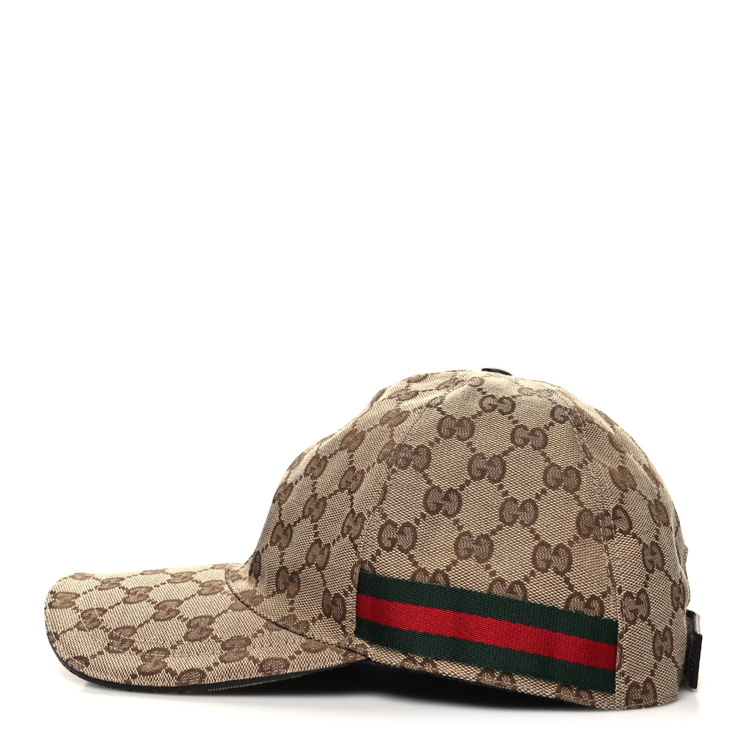 Gucci Monogram Web Baseball Hat XL Beige Cocoa 5 of 8