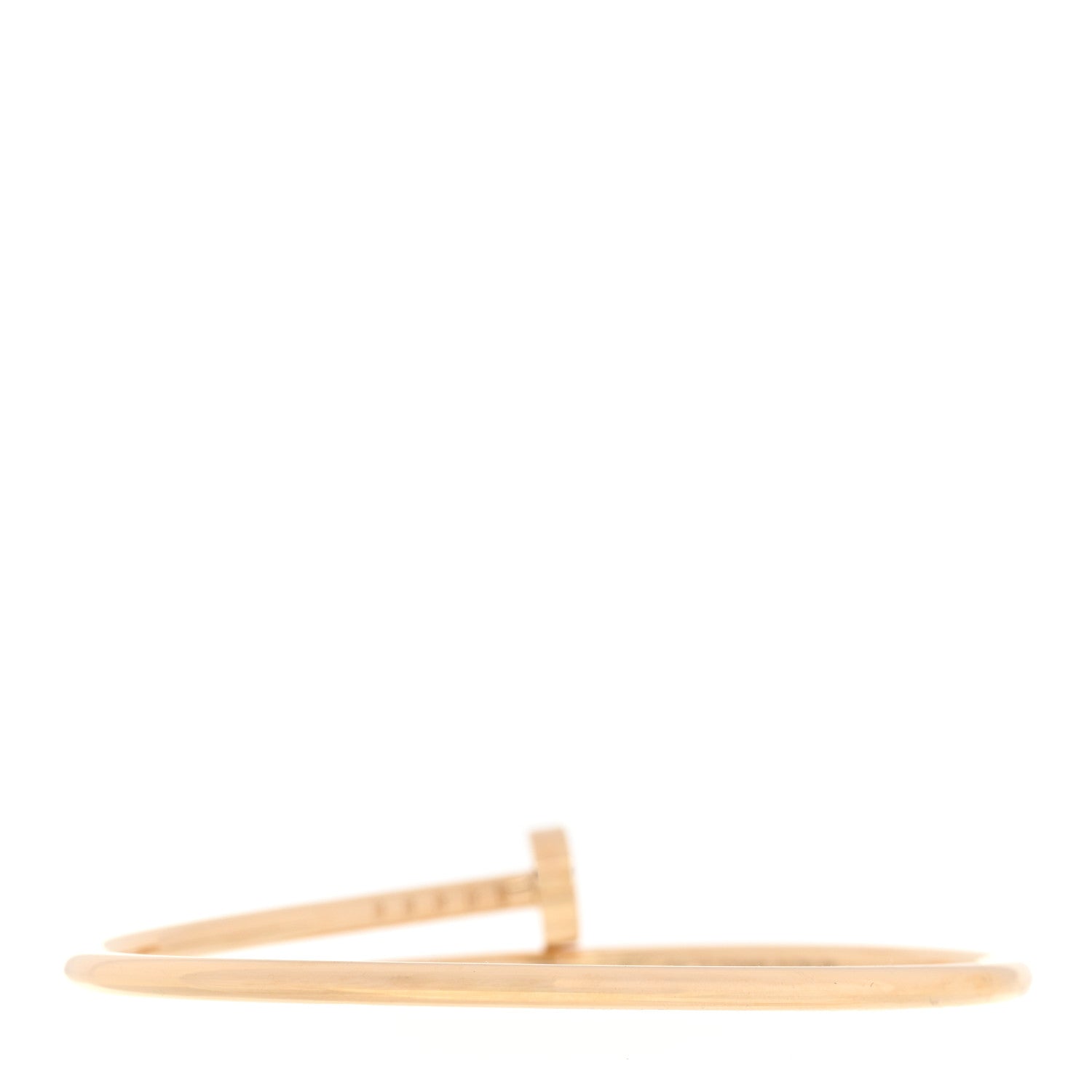Cartier 18K Yellow Gold Small Juste Un Clou Bracelet 15 2 of 3
