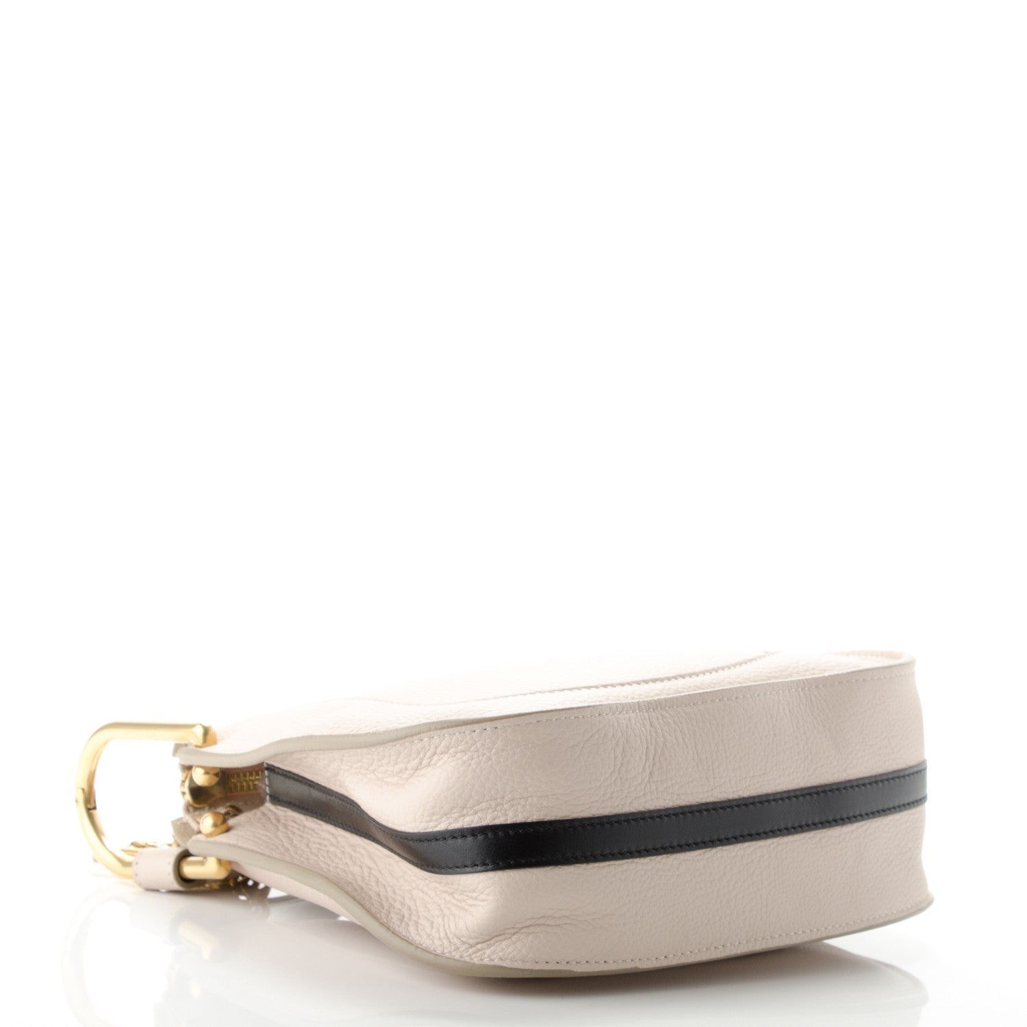 Chloe Grained Calfskin Mini Hayley Hobo Cement Pink 4 of 6