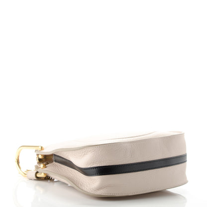 Chloe Grained Calfskin Mini Hayley Hobo Cement Pink 4 of 6