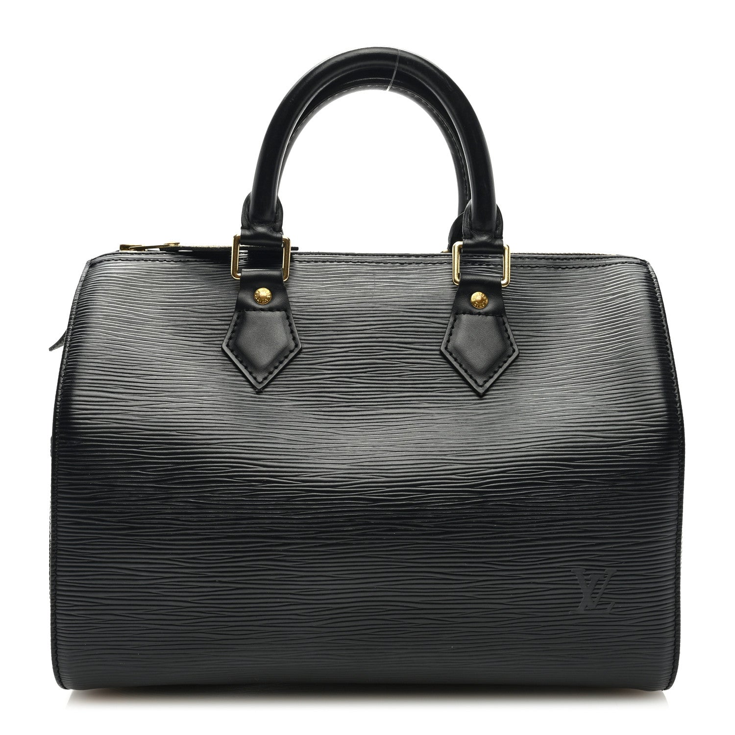 Louis Vuitton Epi Speedy 25 Black 1 of 8