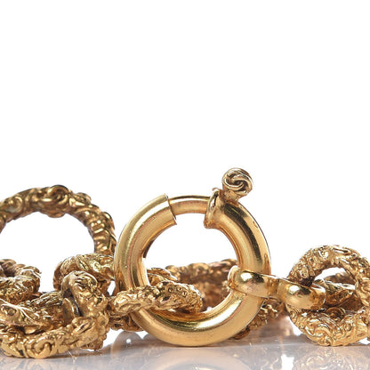 Chanel CC Chain Link Bracelet Gold 4 of 5