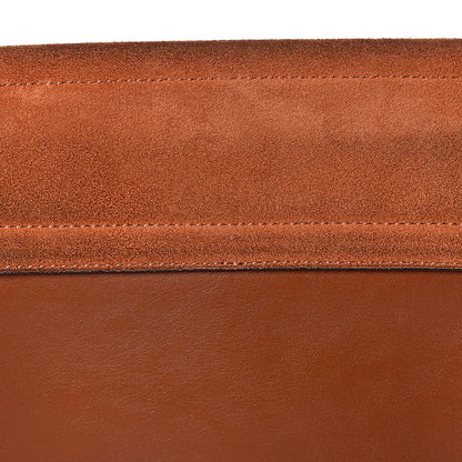Chloe Suede Calfskin Medium Faye Shoulder Bag Tobacco 10 of 19