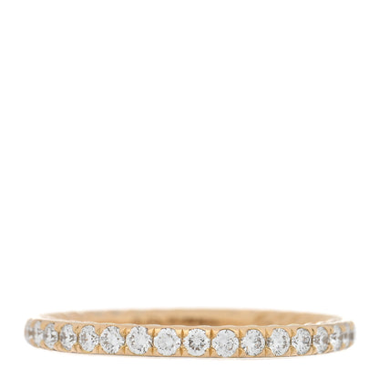 David Yurman 18K Yellow Gold Diamond 2mm Cable Collectibles Band Ring 48 4.5 1 of 4