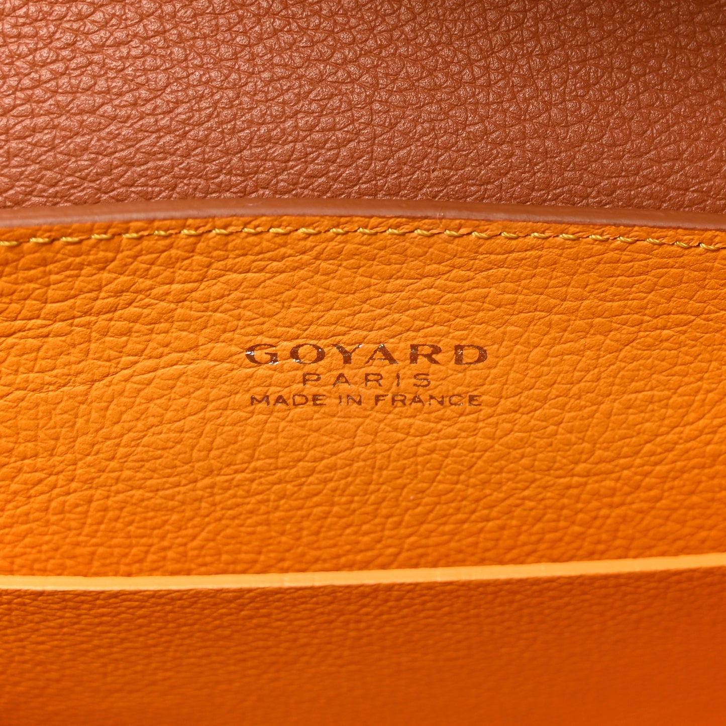 Goyardine Mini Saigon Black Gold