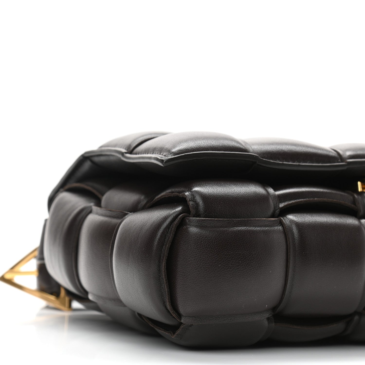 Bottega Veneta Nappa Maxi Intreccio Padded Cassette Crossbody Bag Fondente 7 of 8