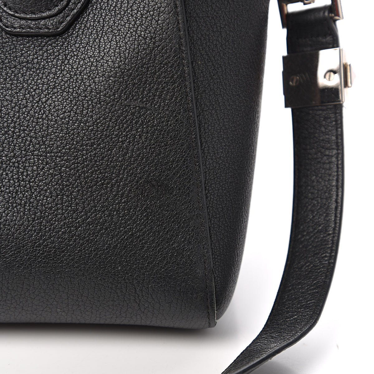 Sugar Goatskin Small Antigona Black