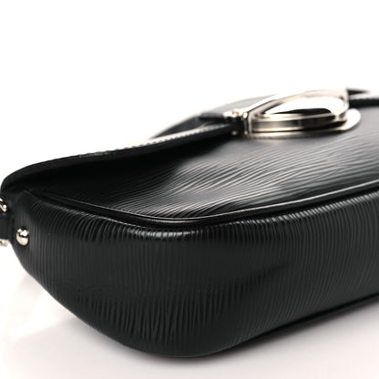 Louis Vuitton Epi Montaigne Clutch Black 7 of 8