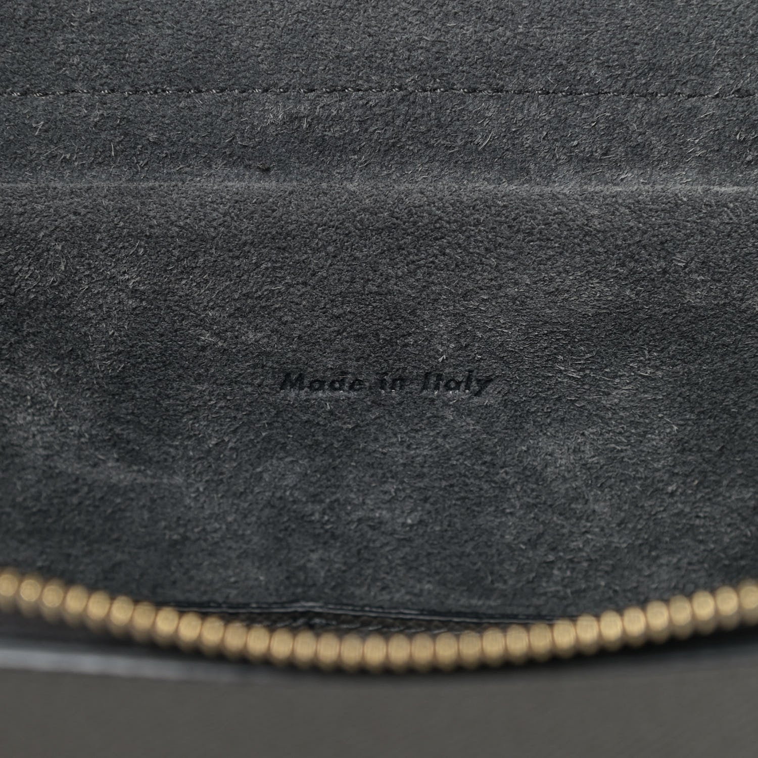 Celine Grained Calfskin Mini Belt Bag Grey 6 of 9
