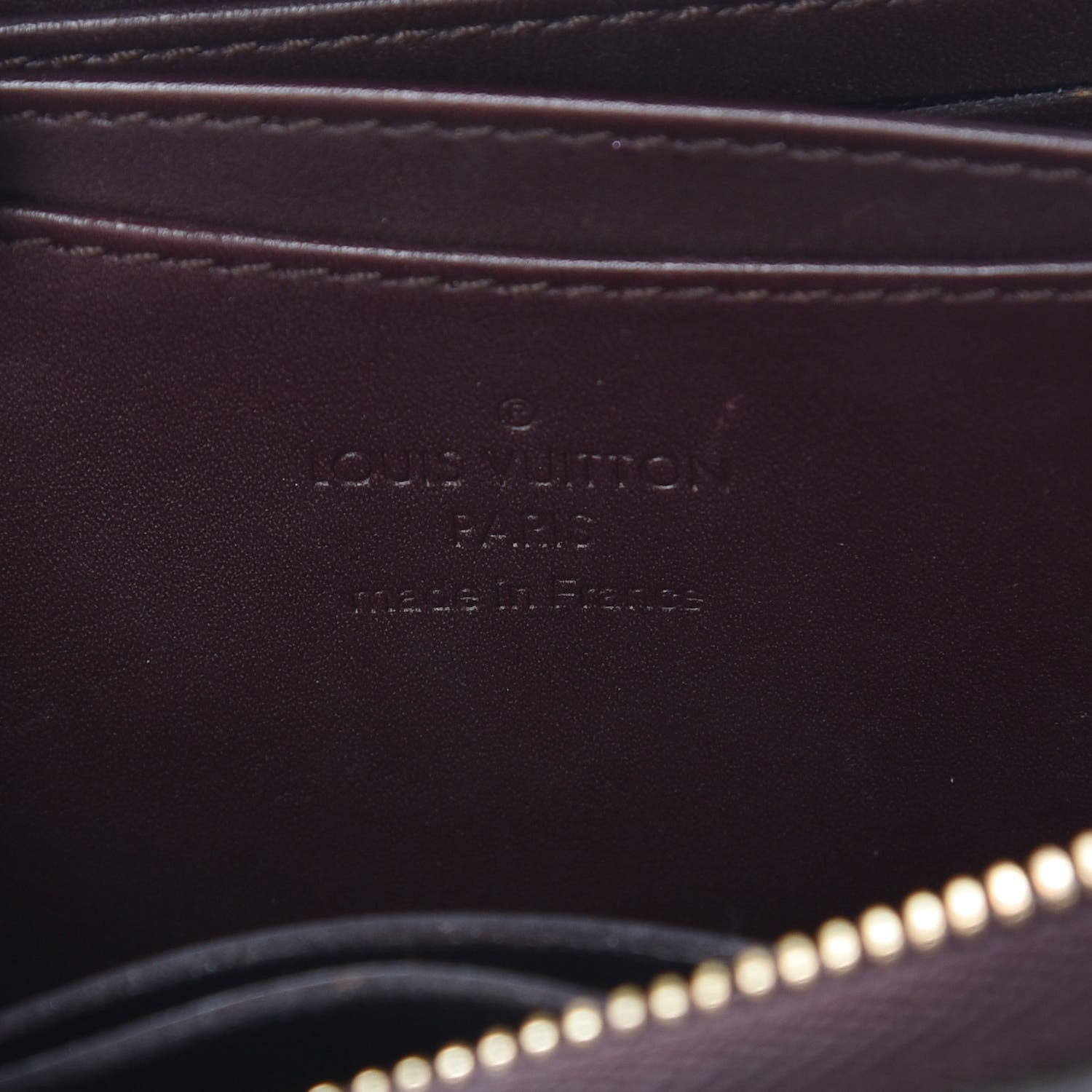 Louis Vuitton Vernis Zippy Coin Purse Wallet Amarante 6 of 8