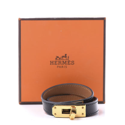 Hermes Box Kelly Double Tour Bracelet T1 Black 7 of 7
