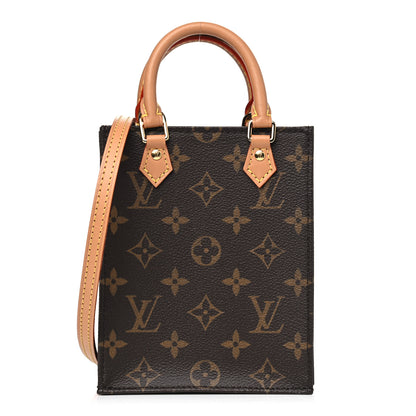 Louis Vuitton Monogram Petit Sac Plat 1 of 4