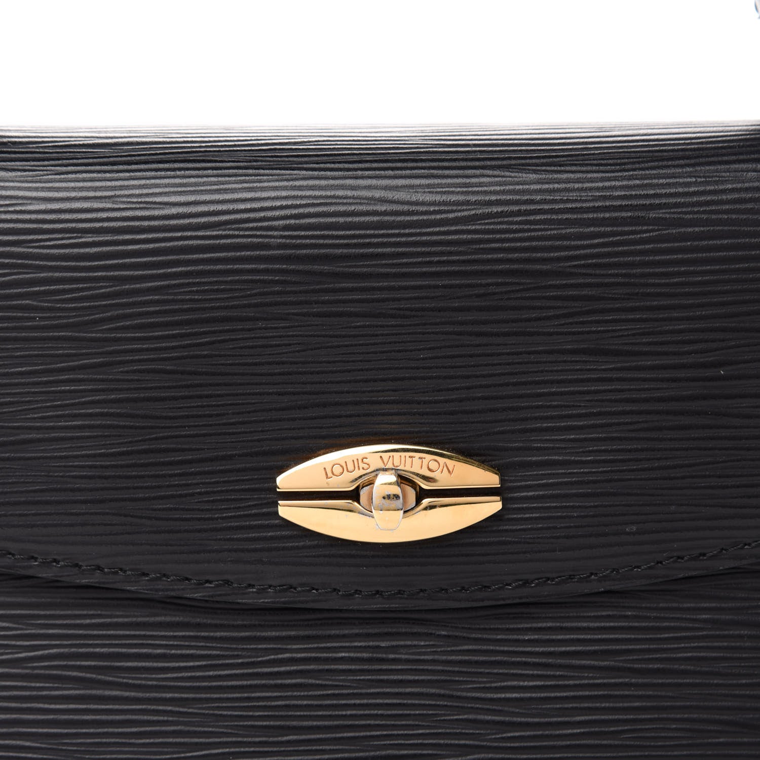 Louis Vuitton Epi Malesherbes Black 11 of 11