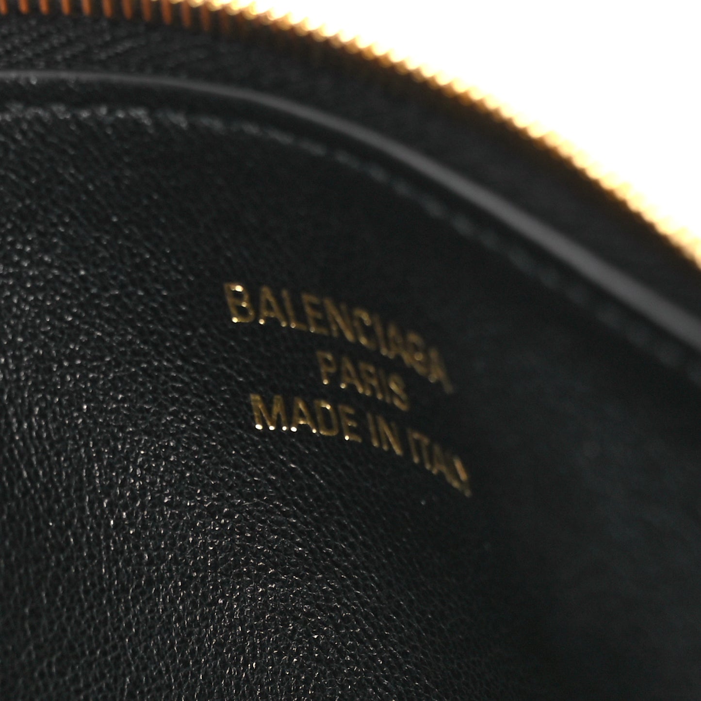 Natural Smooth Calfskin Rodeo Sling Pochette Black