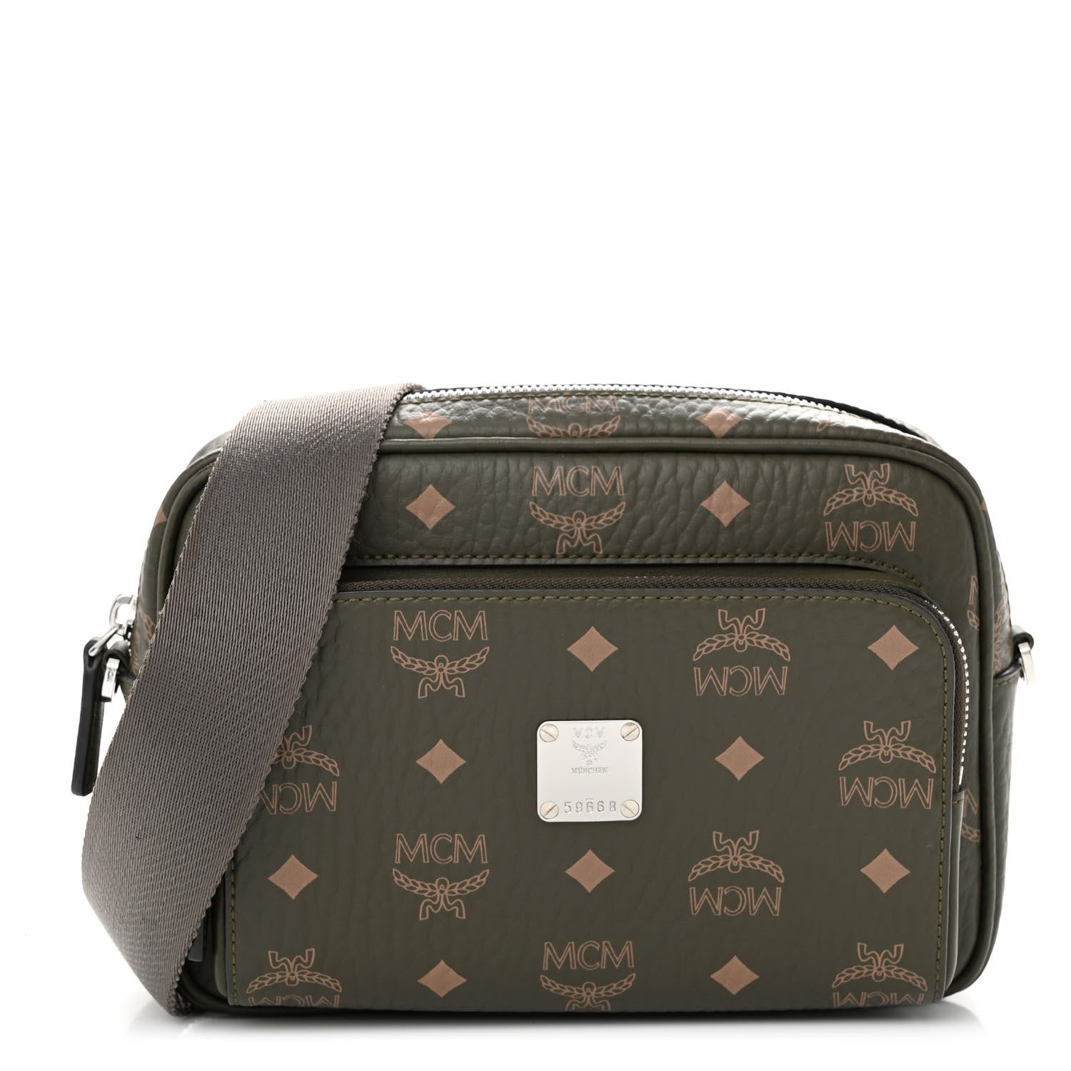 MCM Visetos Klassik Crossbody Bag Sea Turtle 1 of 12