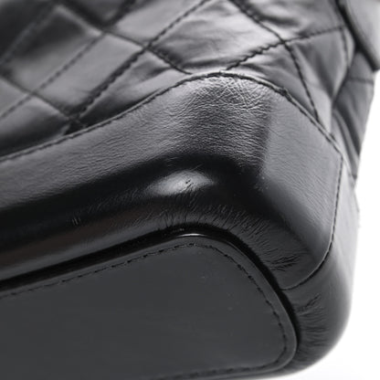 Chanel Aged Calfskin Quilted Small Gabrielle Hobo Black 11 of 13