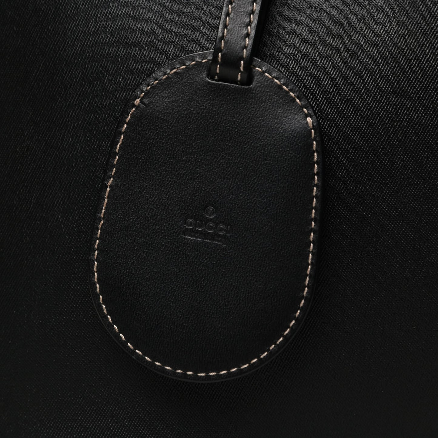 Calfskin GG Supreme Monogram Medium Reversible Tote Black