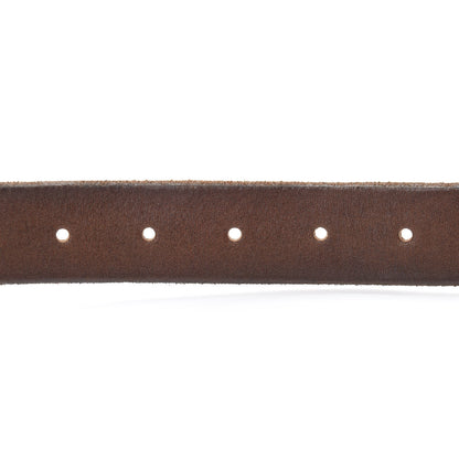 Gucci Cuoio Toscano Nickel Double Double G 30mm Belt 85 34 Cuir 4 of 6