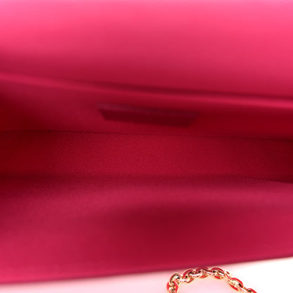 Louis Vuitton Vernis Valentine Pochette Felicie Chain Wallet Fuchsia 6 of 11