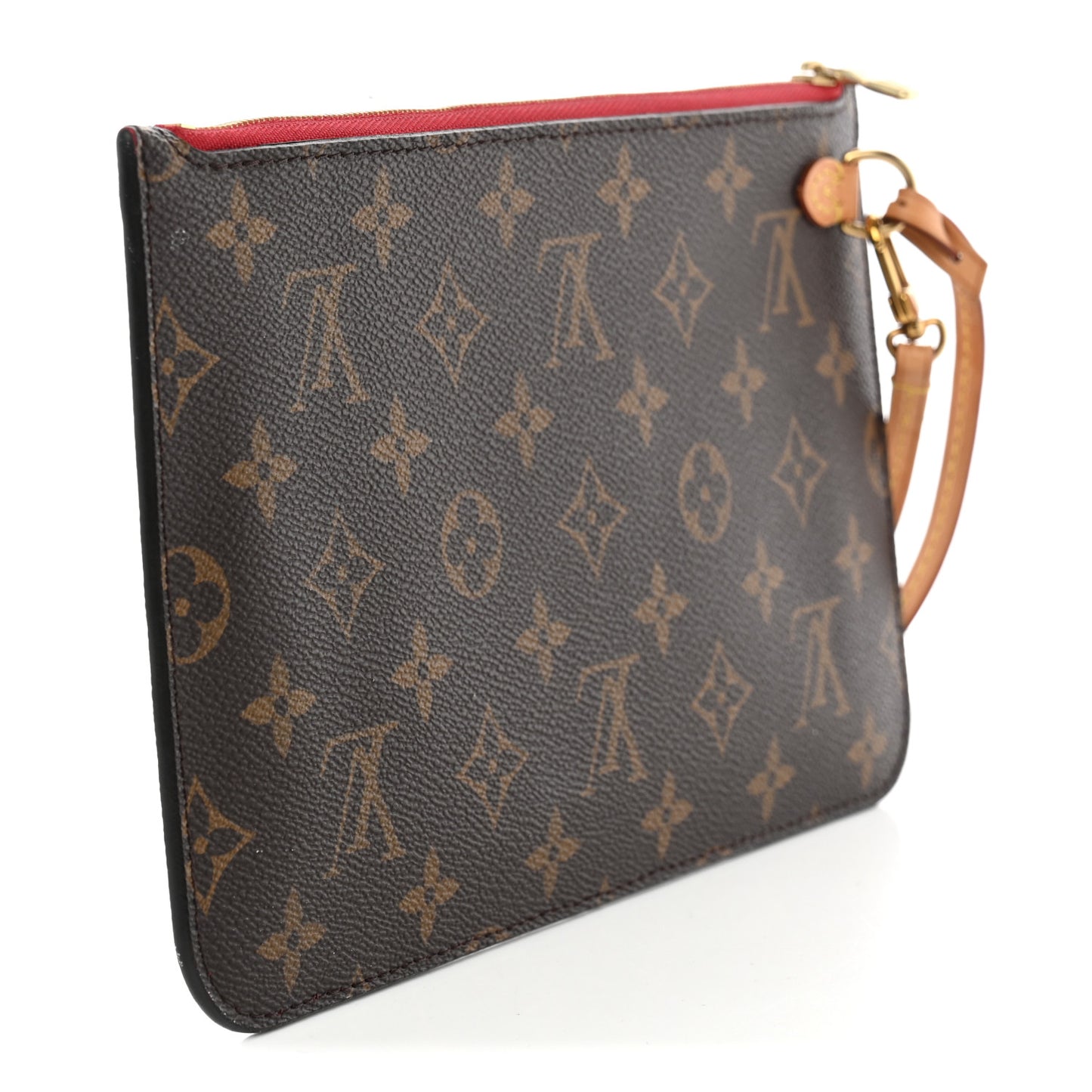Monogram Neverfull MM GM Pochette Cherry