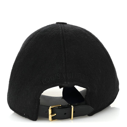 Louis Vuitton Wool Silk Monogram Endless Cap L Black 5 of 9