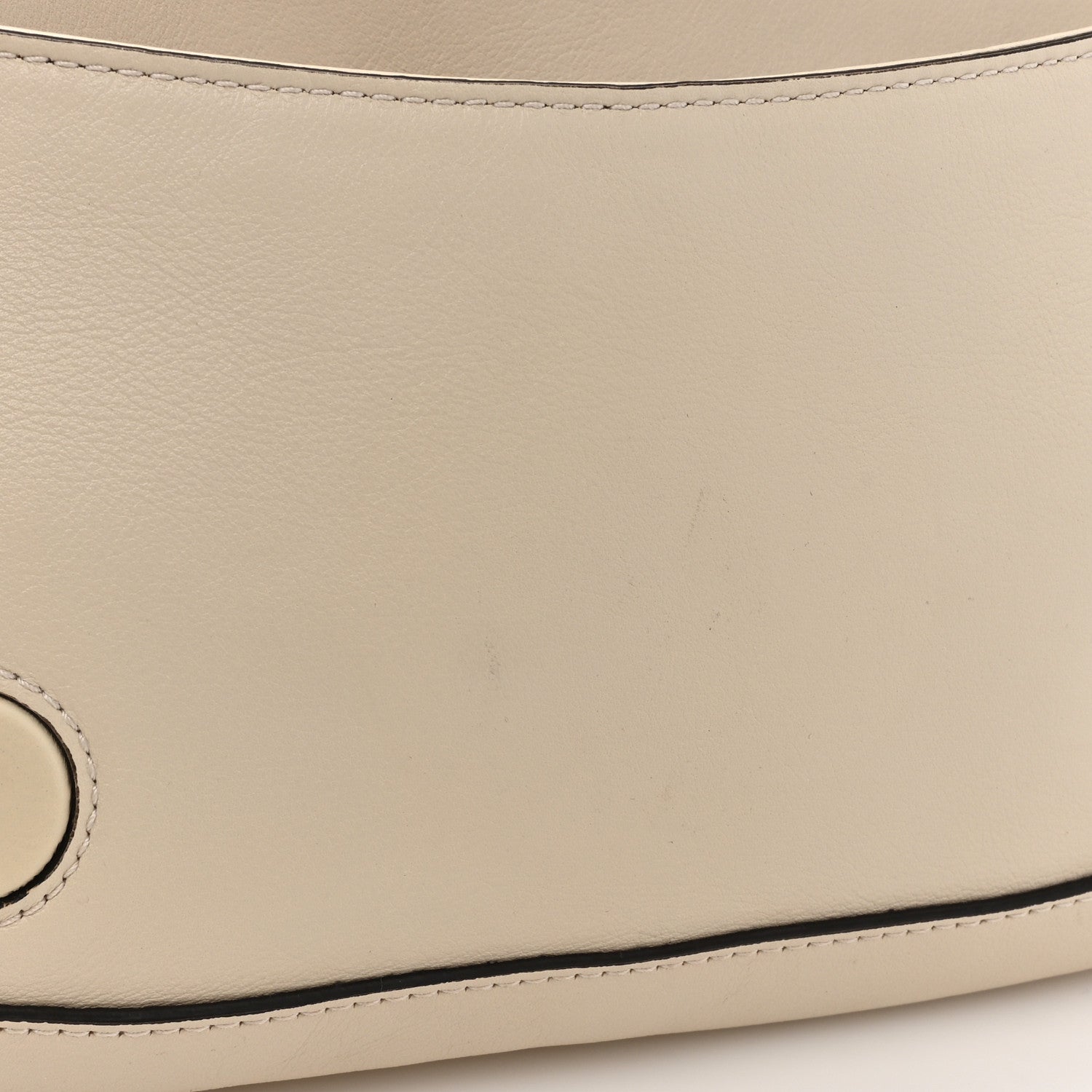 Gucci Roxy Calfskin Blondie Chain Shoulder Flap Bag Mystic White 11 of 12