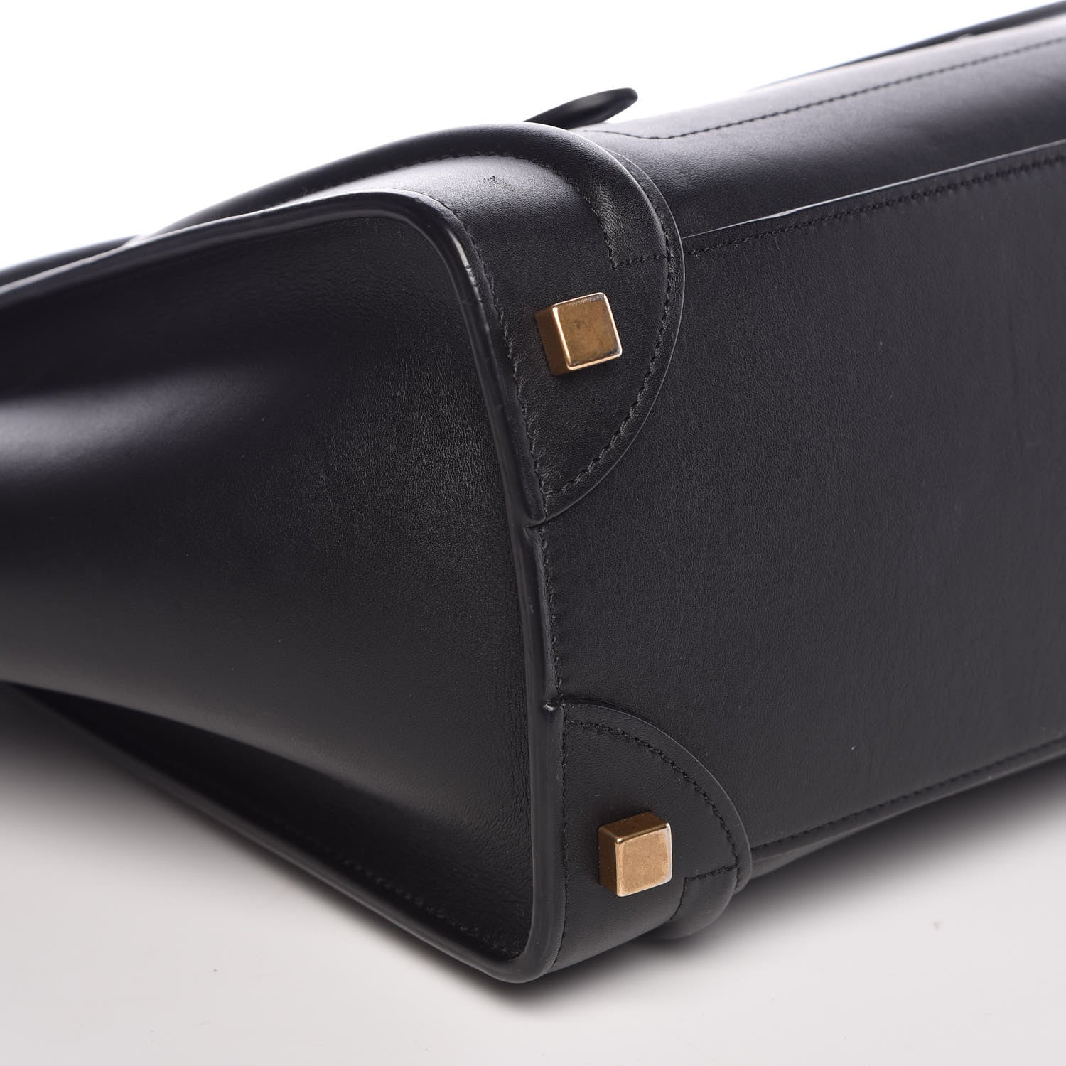 Celine Smooth Calfskin Micro Luggage Black 9 of 10