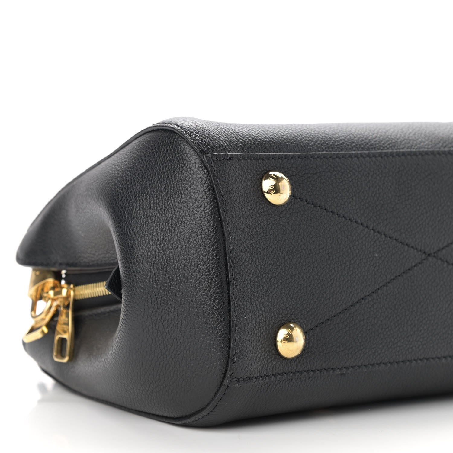 Louis Vuitton Empreinte Monogram Giant Montaigne BB Black Beige 8 of 11